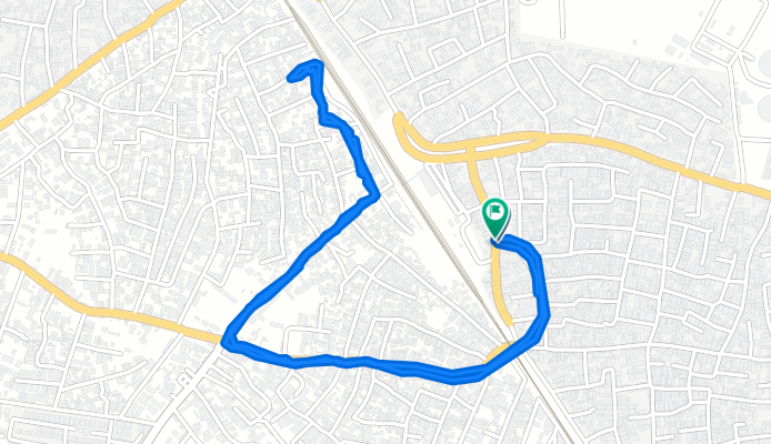 Olusegun Oshoba Way, Ifo to Olusegun Oshoba Way, Ifo