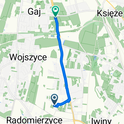 Sarnia, Wrocław do Działkowa, Wrocław