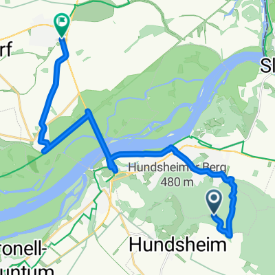 Straße Ohne Straßennamen nach Stopfenreuther Straße