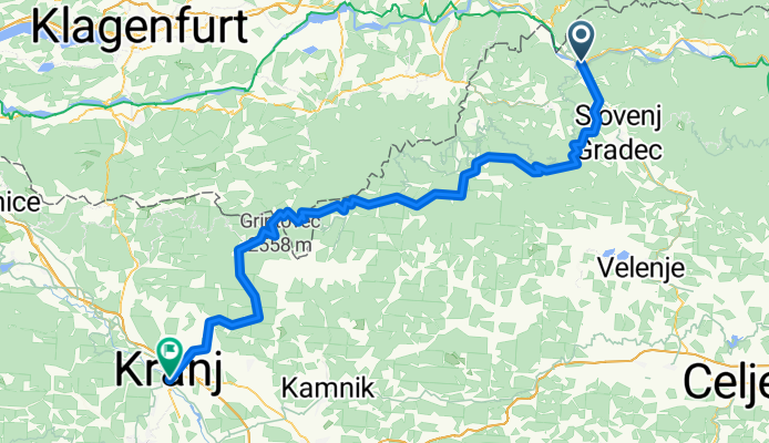 Von Dravograd bis Kranj