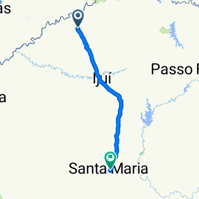 From Horizontina to Santa Maria