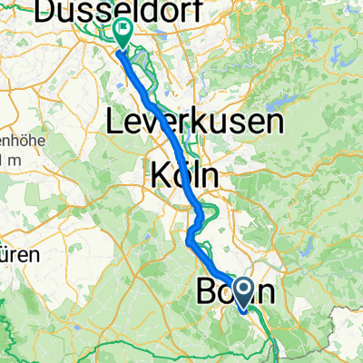 In der Raste, Bonn nach Macherscheider Straße, Neuss