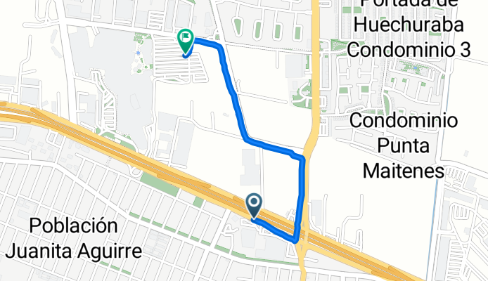De Isabel Carrera a Avenida Américo Vespucio
