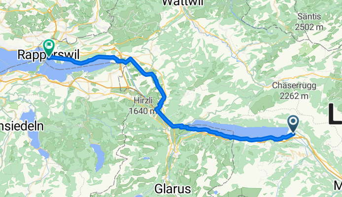 Walenstadt - Rapperswil SG