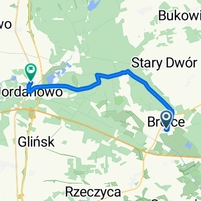 plac Wiosny Ludów do Gościkowo
