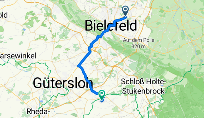 Karolinenstraße nach Österwieher Straße 70A