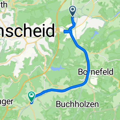 Am Bahnhof nach Eich