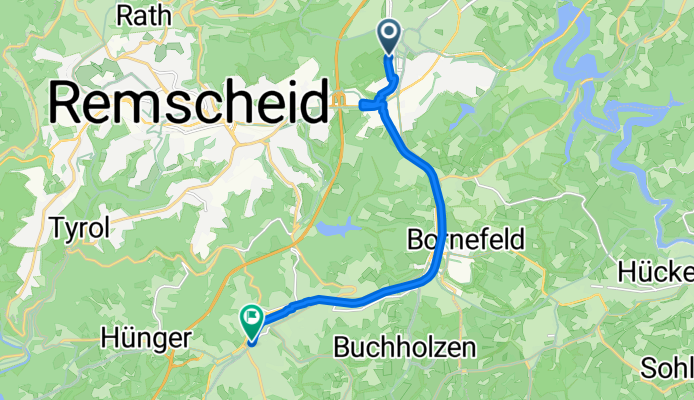 Am Bahnhof nach Eich