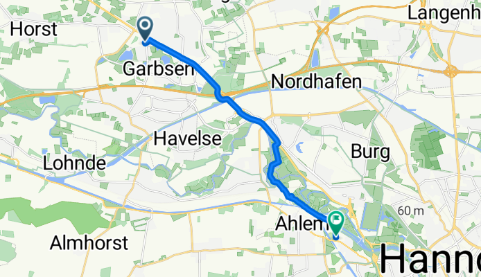 Erlenweg nach Julienne-Trouet-Platz