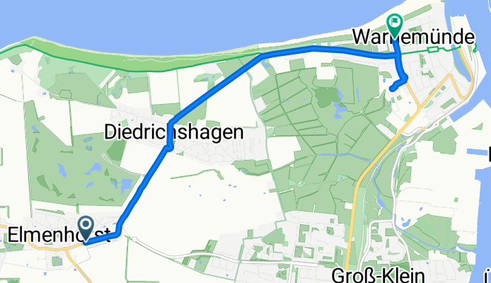 Hauptstraße nach Seepromenade