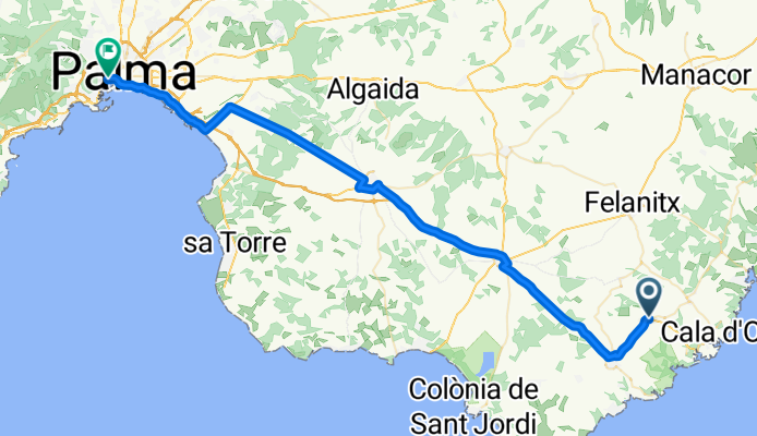 Santanyí - Palma de Mallorca