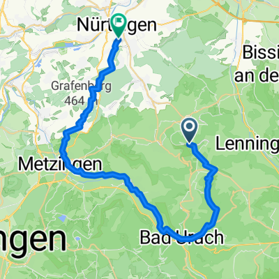 Von Erkenbrechtsweiler bis Nürtingen