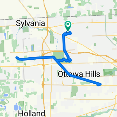 High Oaks Boulevard to High Oaks Boulevard