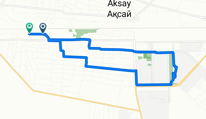 по городу