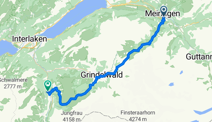 Meiringen - Lauterbrunnen