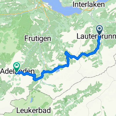Lauterbrunnen - Adelboden