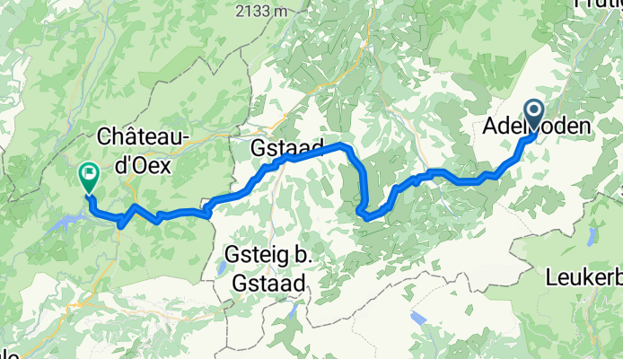 Adelboden - Chateau-d'Oex