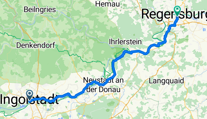 From Ingolstadt to Regensburg
