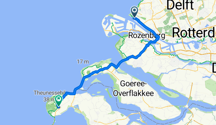 From Hoek van Holland to Burgh-Haamstede