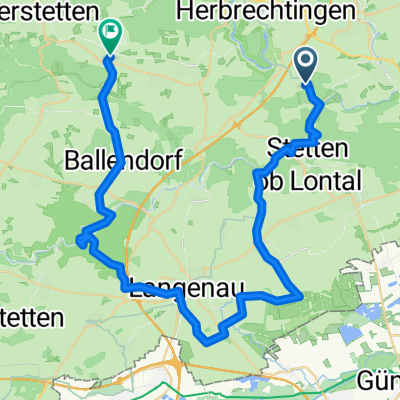 Forststraße, Giengen an der Brenz nach Flurstraße, Gerstetten