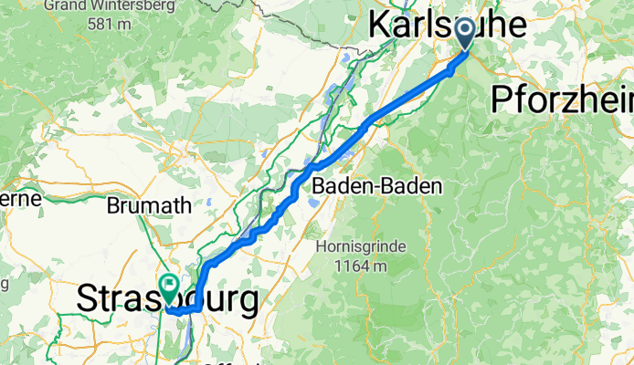 Ettlingen - Straßburg