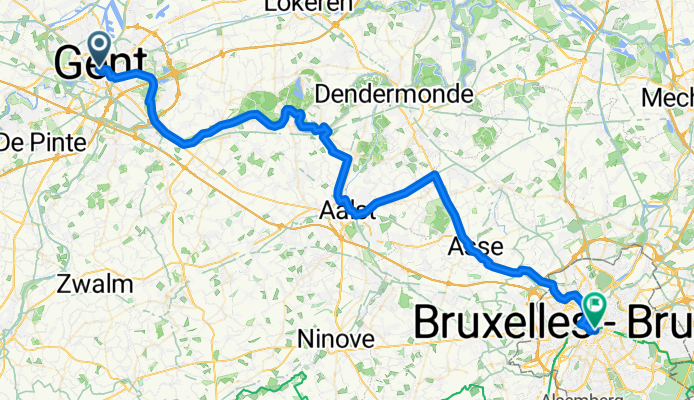 From Ghent to Brussels