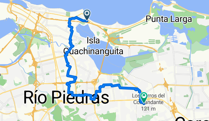 Puerto Rico to Avenida de InfanterĂa