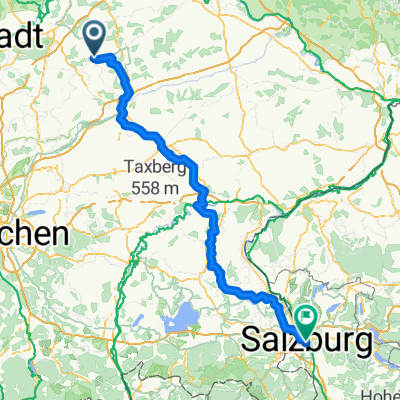 Volksbadstraße nach Rathausplatz