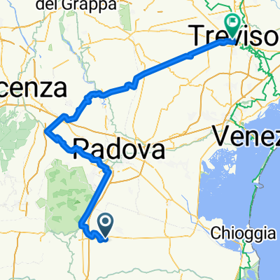 From Tribano to Treviso