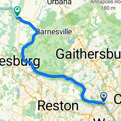 Cabin John - Point of Rocks