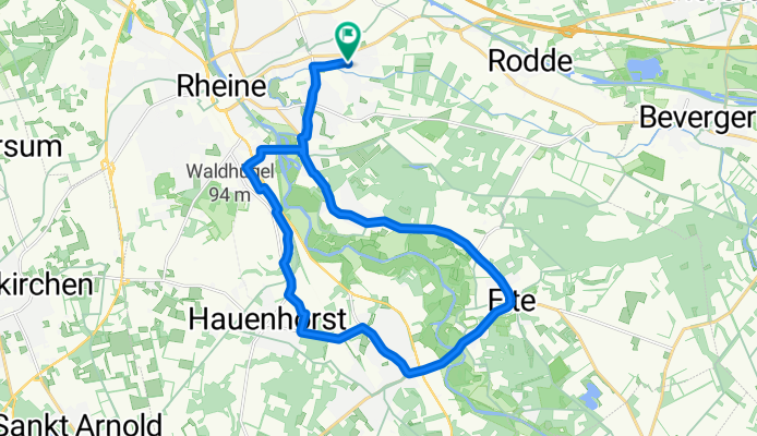 Alemannenallee, Rheine nach Alemannenallee, Rheine