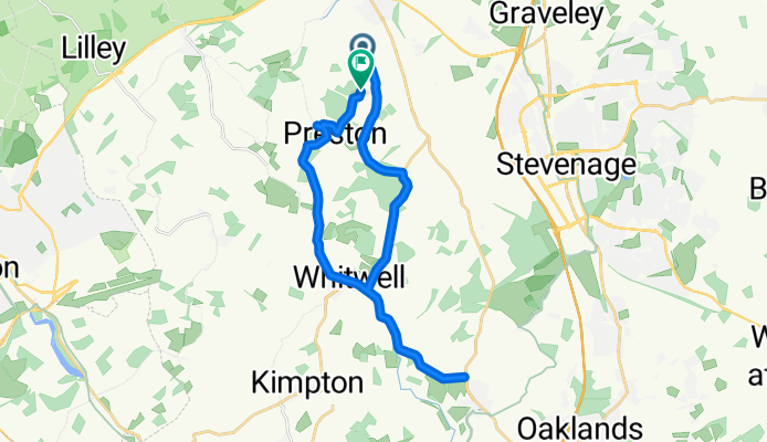 Preston Road, Hitchin to Preston Road, Hitchin