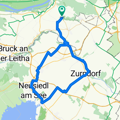 Hundsheim - Fertő tó körtúra