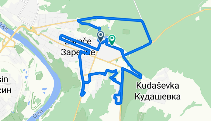 Восстановленный маршрут
