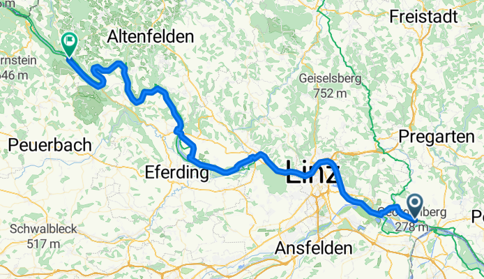 Enns - Pfarrkirchen im Mühlkreis