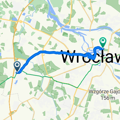 Żwirki i Wigury, Wroclaw to Henryka Sienkiewicza, Wroclaw