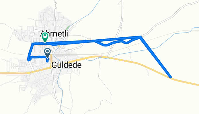 Çakırcalı Mehmet Efe Caddesi to Anafartalar Caddesi