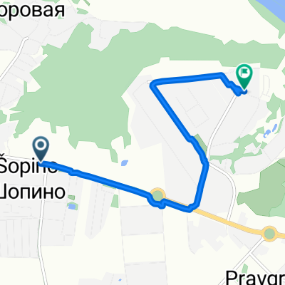 Центральная улица, Шопино до Ленинский Округ, Калуга