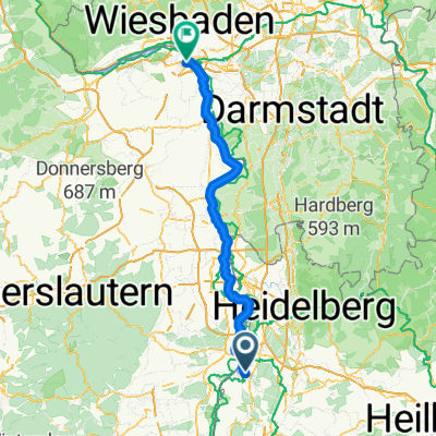 Marienstraße nach Gaustraße