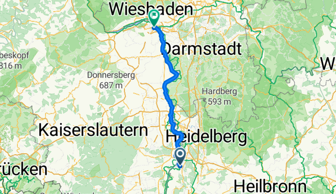 Marienstraße nach Gaustraße