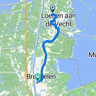 Rijksstraatweg, Loenen aan de Vecht naar Daslook, Breukelen