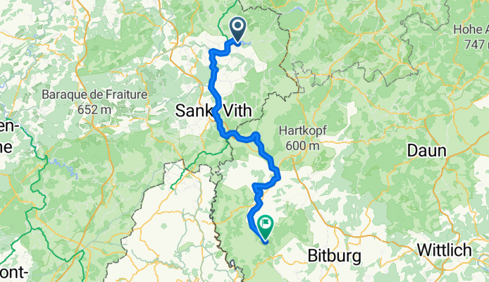 Bütgenbach - Zweifelscheid