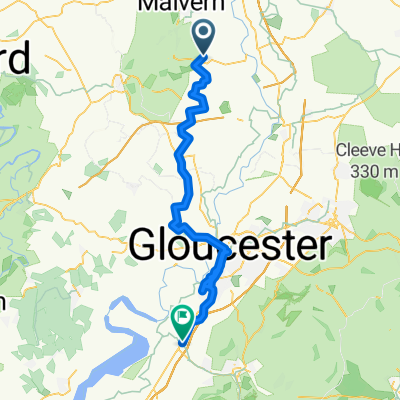 Woodside Lane to Whitminster Inn