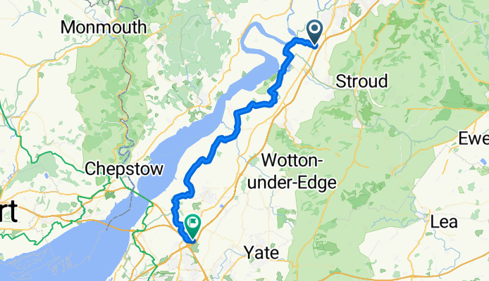 30th gables to Bristol campsite