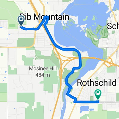 Park Rd, Wausau to Military Rd, Rothschild