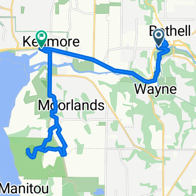 Kenmore to St Edward SP