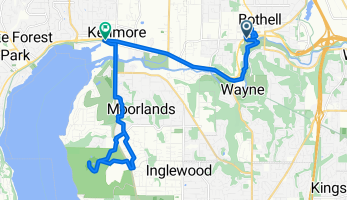 Kenmore to St Edward SP