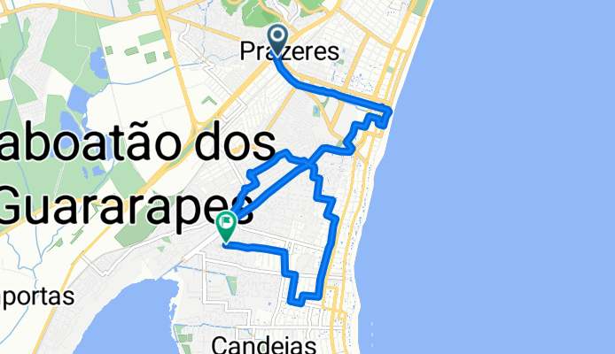 De Travessa da Linha a Rua B