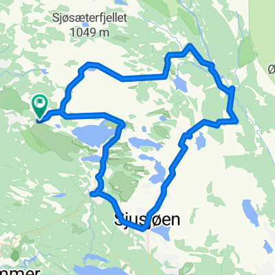 Hundersætervegen, Øyer to Hundersætervegen, Øyer