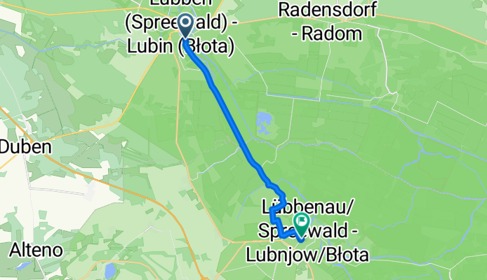 Am Burglehn nach Poststraße